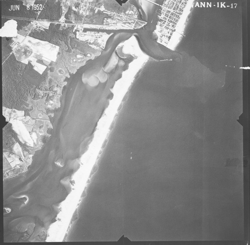 Aerial photograph:1952 – Ocean City Inlet, Worcester County, MD